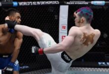 Melquizael Costa, UFC Vegas 112, Morgan Charriere, KO, Results, UFC