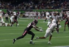 Rucker surpasses 4,000 yards receiving as Arkansas State defeats Missouri State 34-28 in Xbox Bowl