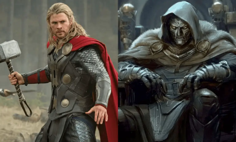 Thor & Doom Receive Trailers + Full Teaser Audio Description (Exclusive)