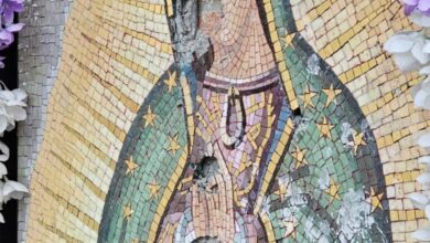 Vandal Damages Our Lady of Guadalupe Parish Mosaic, Church Pews in Santa Barbara