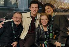 Zendaya Joins Fiancé Tom Holland and His Parents in Rare London Outing