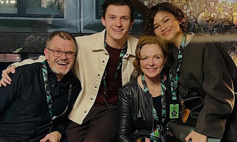 Zendaya Joins Fiancé Tom Holland and His Parents in Rare London Outing