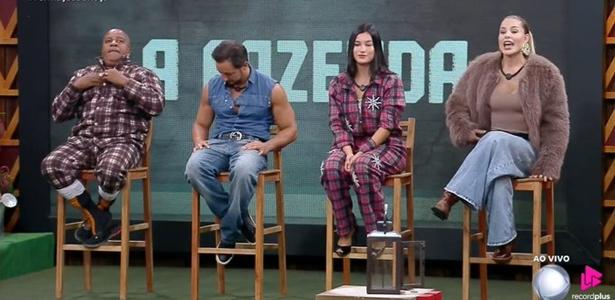A Fazenda 2025: 12ª roça tem Toninho, Duda, Saory e Mesquita
