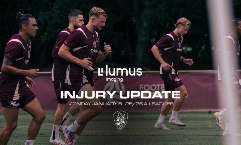 Lumus Imaging Injury Update: A-League Men Round 20