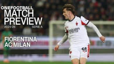 FIORENTINA v AC MILAN: MATCH PREVIEW