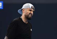 Nick Kyrgios out of Brisbane International as reality of multiple surgeries hits home