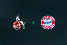 Escudos de FC Köln x Bayern de Munique