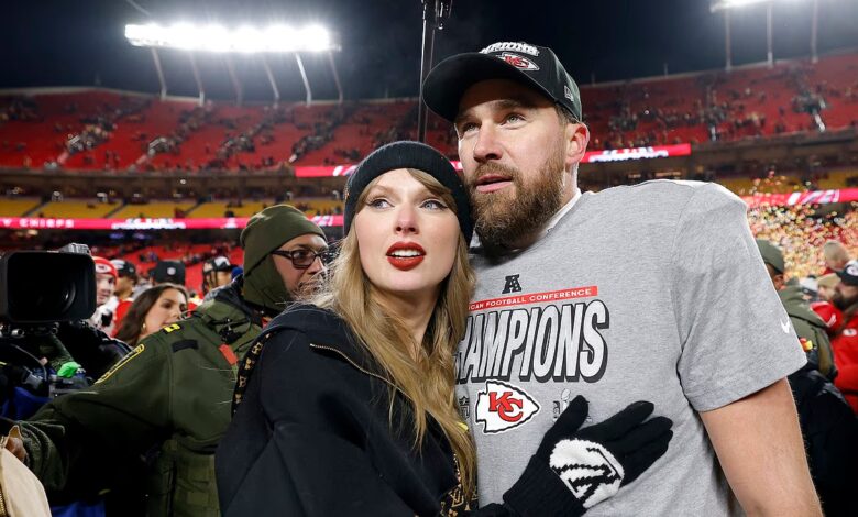 Taylor Swift and 'defeated' Travis Kelce are facing 'first real test' in their relationship... as insiders say 'things are changing'