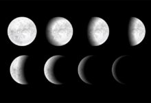 veja as fases da lua no mês