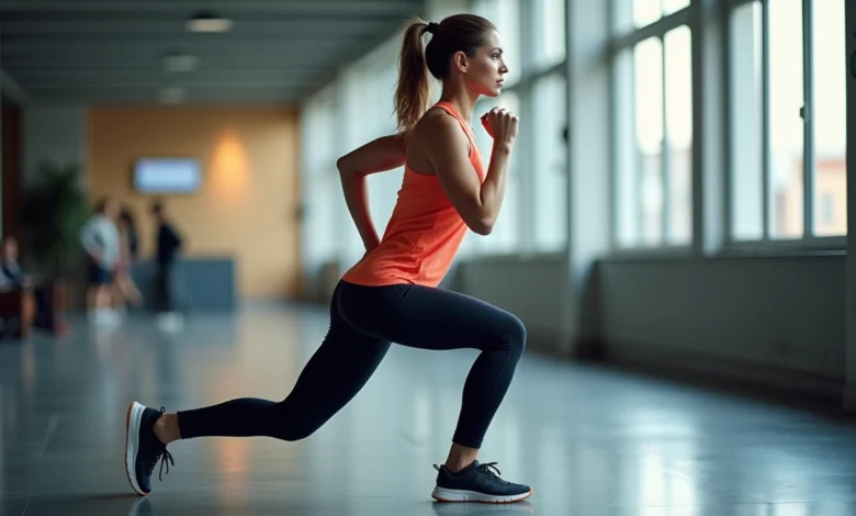 Brazil lunge variation targets glutes, spares knees