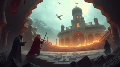 A história do Rei Randor e da família real do reino de Eternia