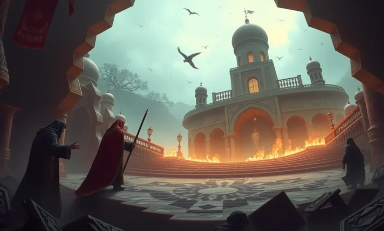 A história do Rei Randor e da família real do reino de Eternia