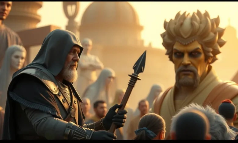 Quem é Mentor e qual seu papel na defesa do reino de Eternia