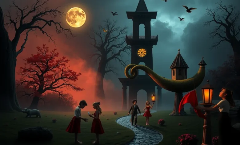 Como Tim Burton cria seus mundos sombrios e fantásticos