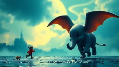 Dumbo e a releitura de Tim Burton para o clássico da Disney