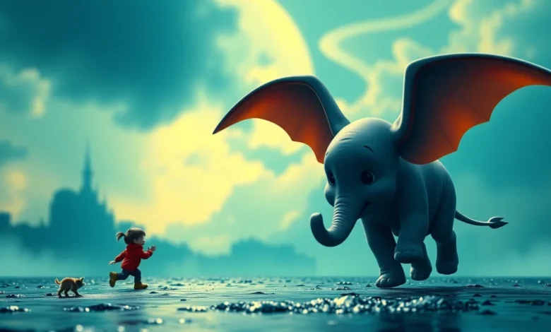 Dumbo e a releitura de Tim Burton para o clássico da Disney