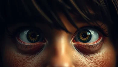 Por que os personagens de Burton têm olhos grandes e fundos
