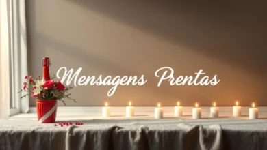 Mensagens Prontas: Aniversário, Bodas e Datas Especiais