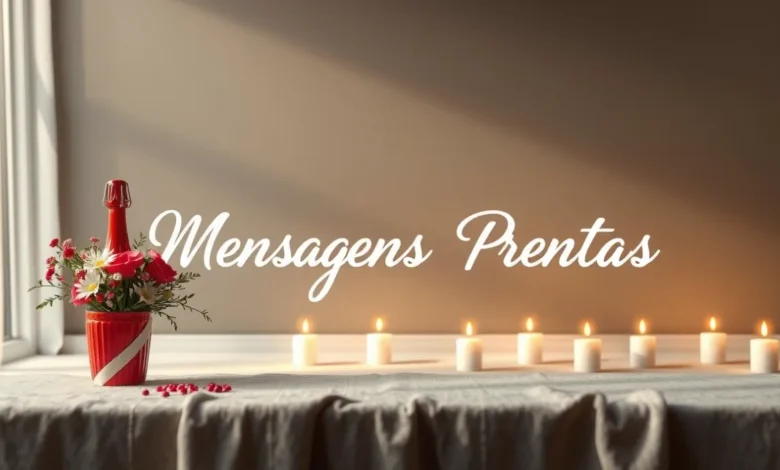 Mensagens Prontas: Aniversário, Bodas e Datas Especiais